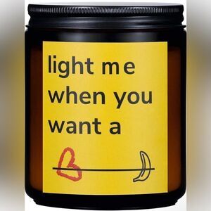 🤯5/$20🤯 Scented Candle Funny Lavender Scent Jar Soy Candle 45H Burn Time NIB